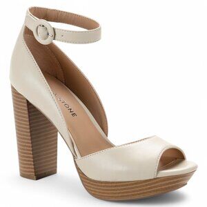 Sun + Stone Peep-Toe Heels